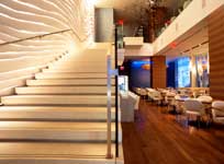 upscale times square restaurant private event rooms with live music