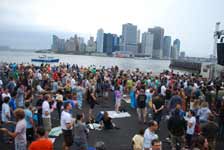 nyc party spaces with activities like basketball and volleyball
